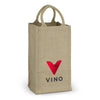 Jute Four Bottle Wine Carrier [3-121997]