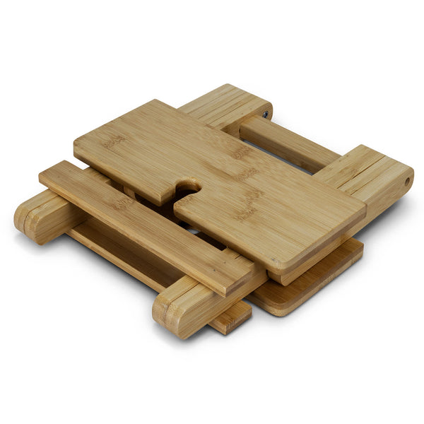 NATURA Bamboo Folding Wine Table [3-122273]