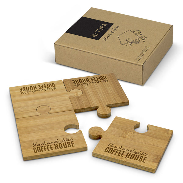 NATURA Puzzle Coaster  Set of 4 [3-122276]