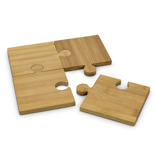 NATURA Puzzle Coaster Set of 4 [3-122276]