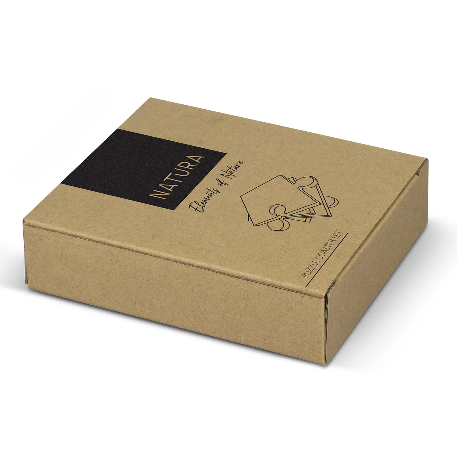 NATURA Puzzle Coaster  Set of 4 [3-122276]