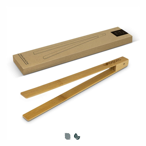 NATURA Bamboo Serving Tongs [3-122279]