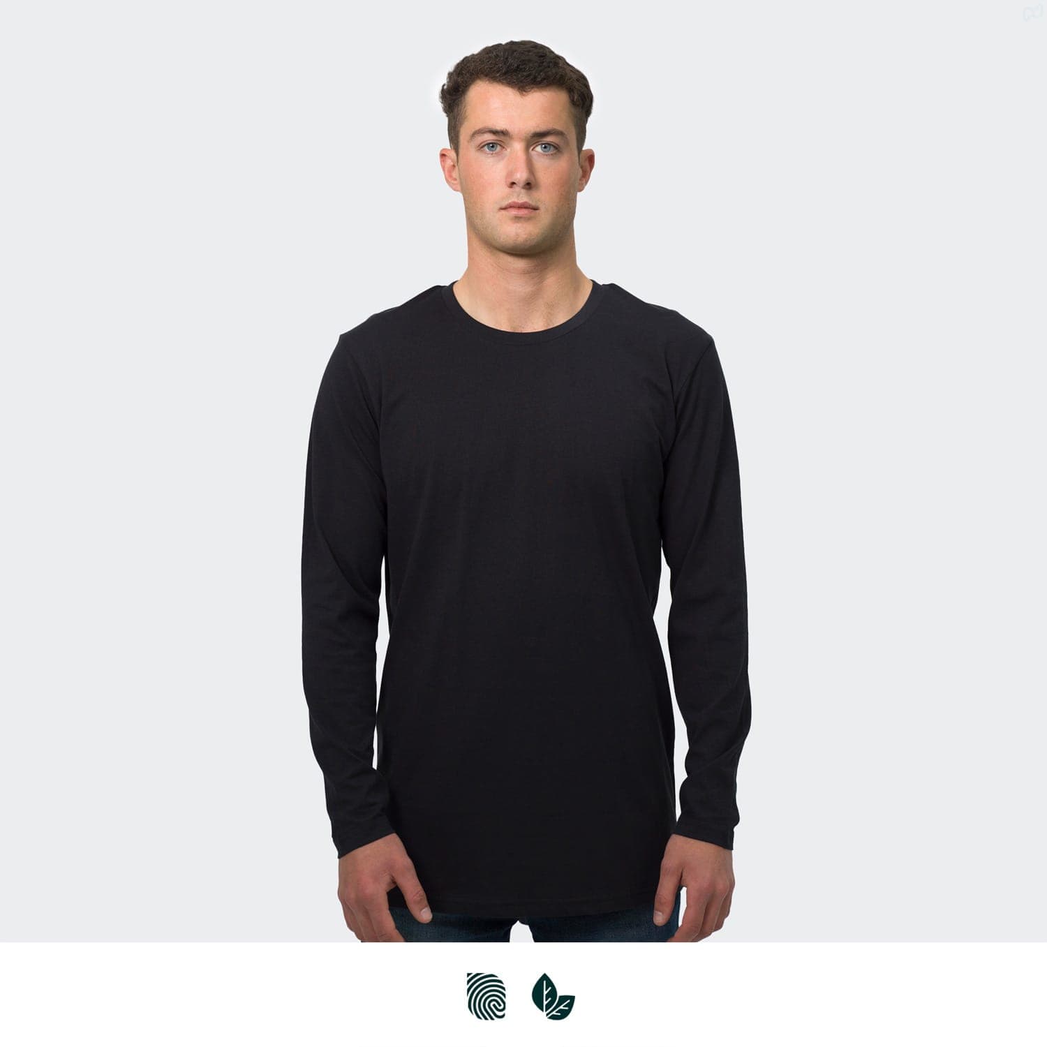 TRENDSWEAR Harlow Mens Long Sleeve Crew [3-122458]