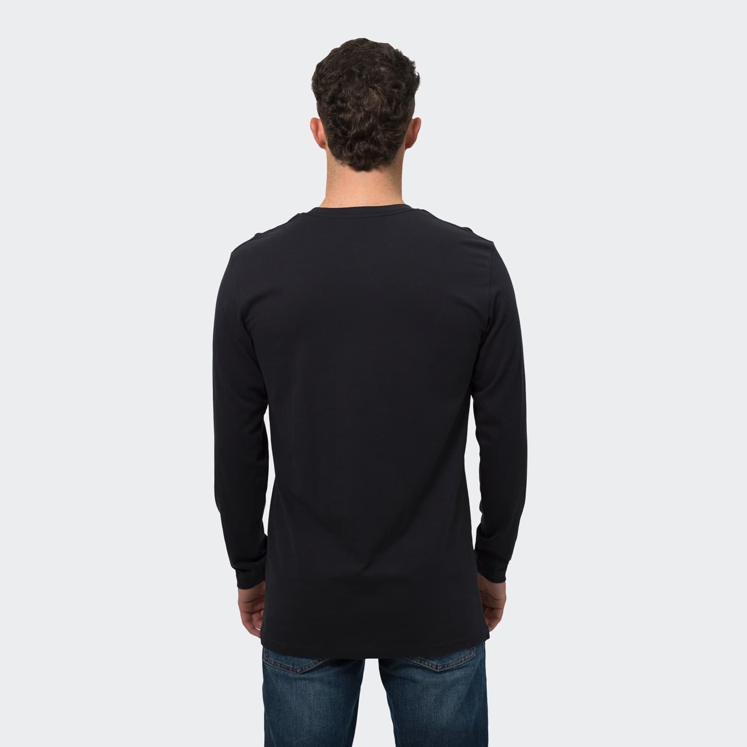 TRENDSWEAR Harlow Mens Long Sleeve Crew [3-122458]
