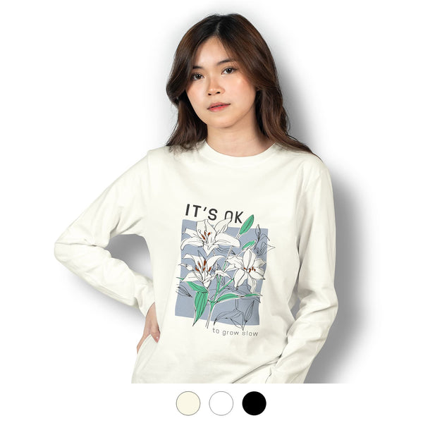 TRENDSWEAR Harlow Womens Long Sleeve Crew [3-122459]