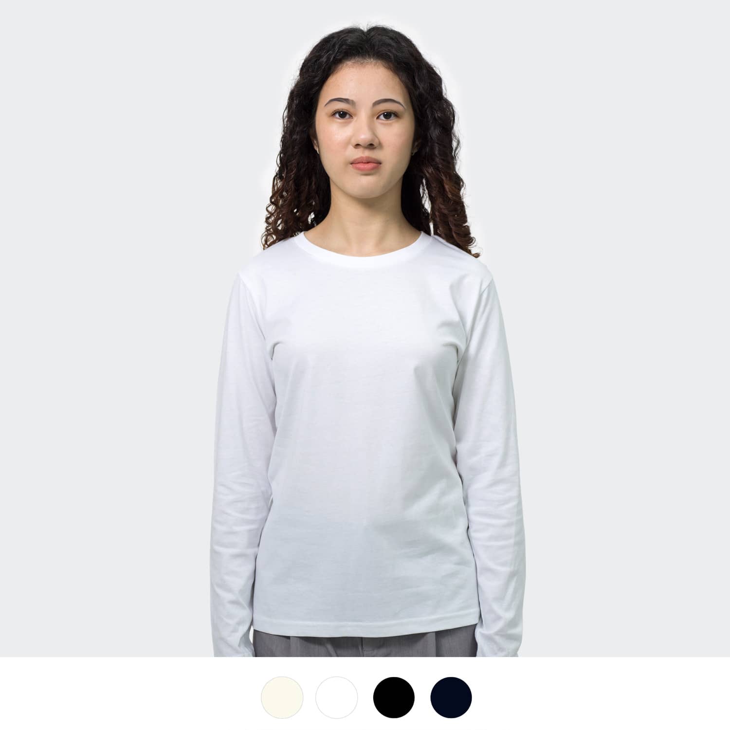 TRENDSWEAR Harlow Womens Long Sleeve Crew [3-122459]