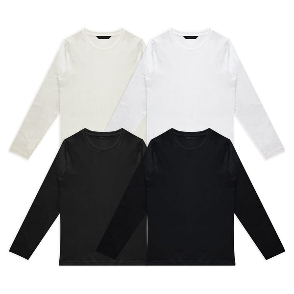 TRENDSWEAR Harlow Womens Long Sleeve Crew [3-122459]