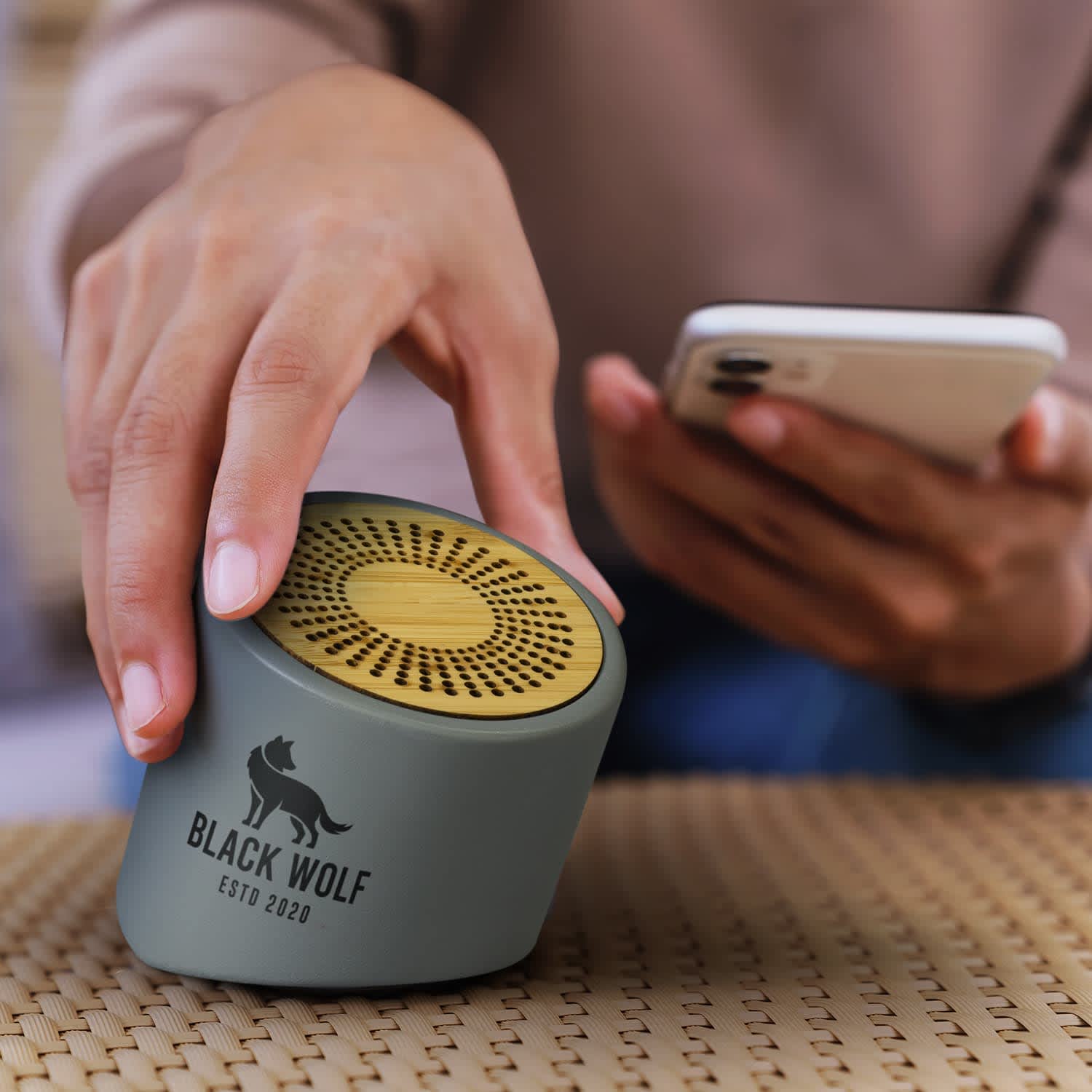 NATURA Limestone Bluetooth Mini Speaker [3-122467]