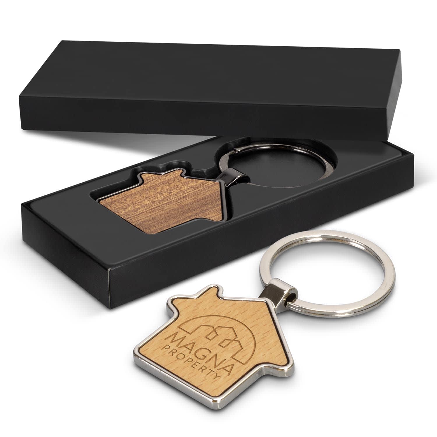 Santo House Shaped Key Ring [3-123015]