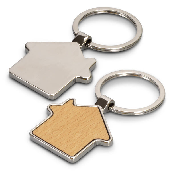 Santo House Shaped Key Ring [3-123015]