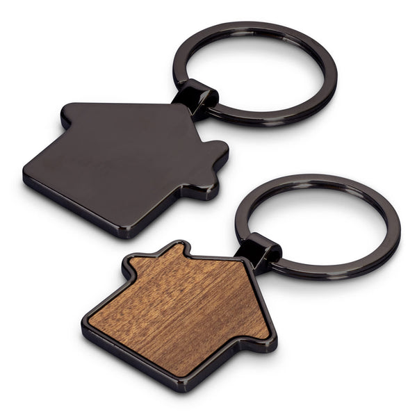 Santo House Shaped Key Ring [3-123015]