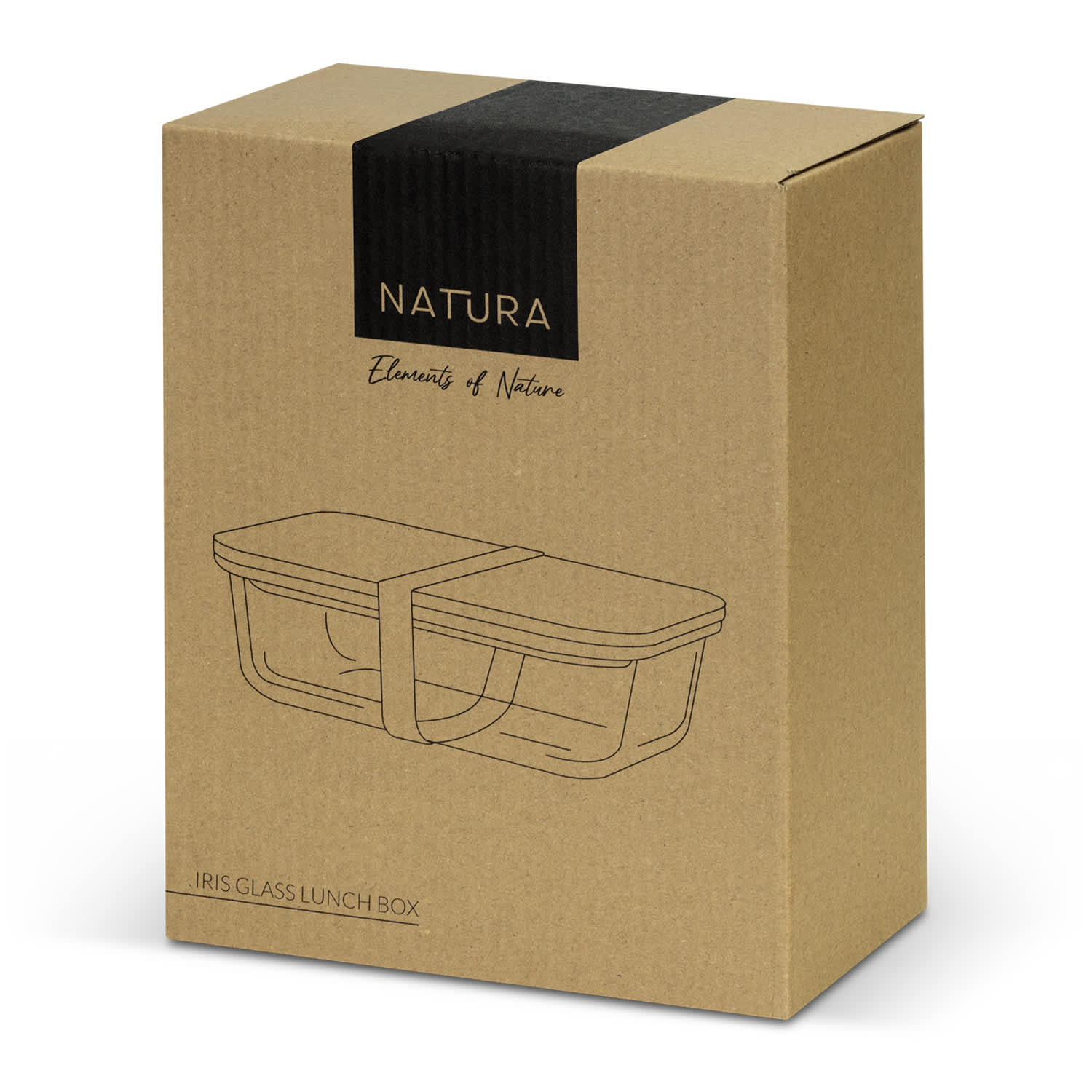 NATURA Iris Glass Lunch Box [3-123101]