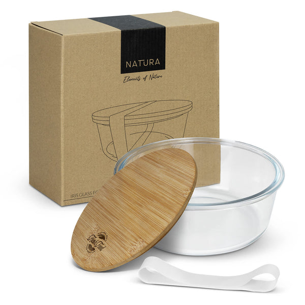 NATURA Iris Glass Food Container [3-123102]