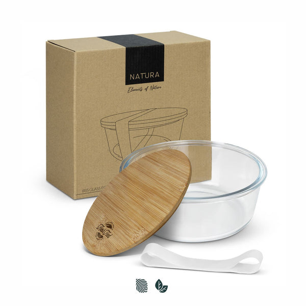 NATURA Iris Glass Food Container [3-123102]