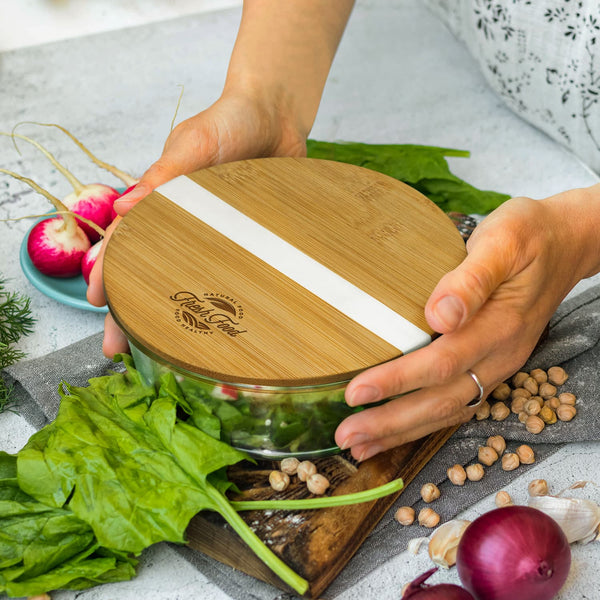 NATURA Iris Glass Food Container [3-123102]