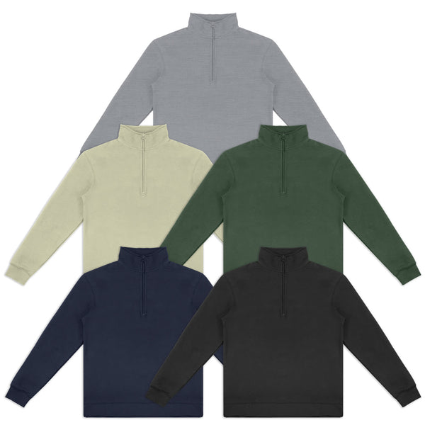 TRENDSWEAR Camden Unisex Quarter Zip [3-123156]