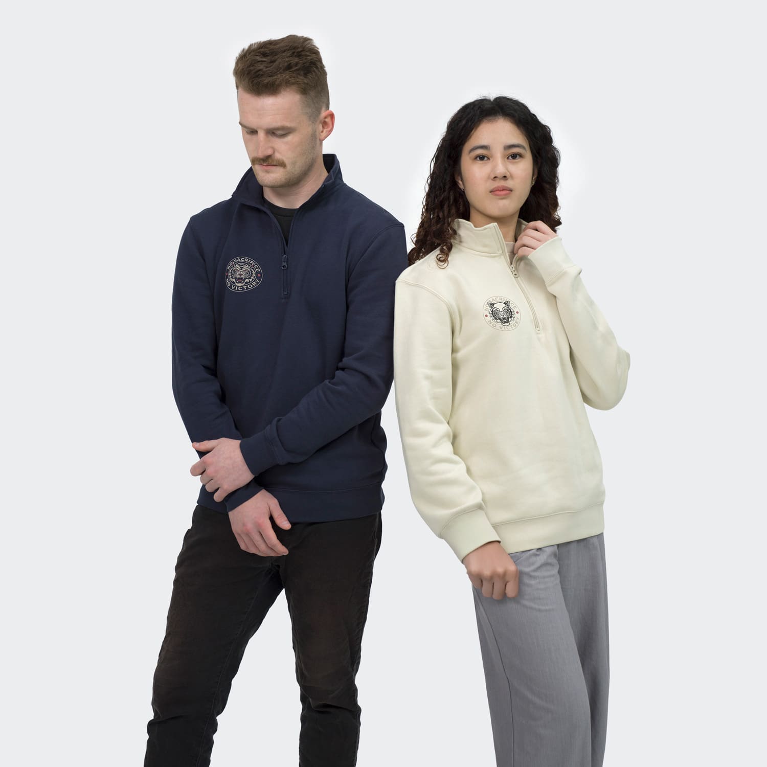 TRENDSWEAR Camden Unisex Quarter Zip [3-123156]