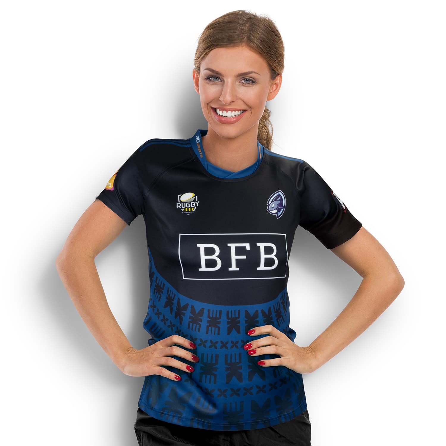 Custom Womens Performance Rugby TShirt [3-123354]