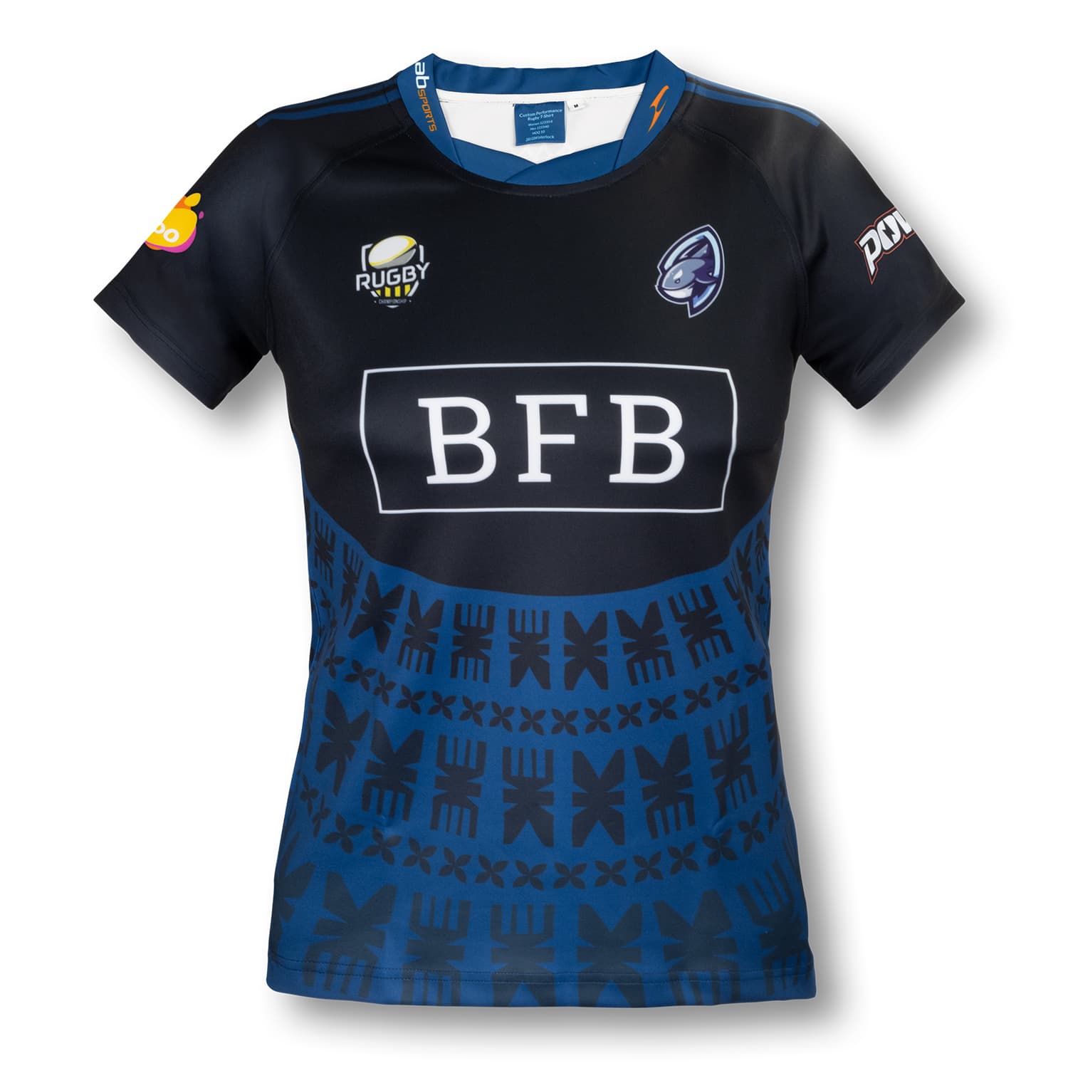 Custom Womens Performance Rugby TShirt [3-123354]