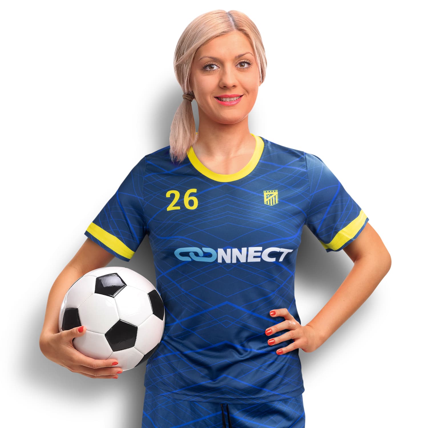 Custom Womens Soccer Top [3-123356]