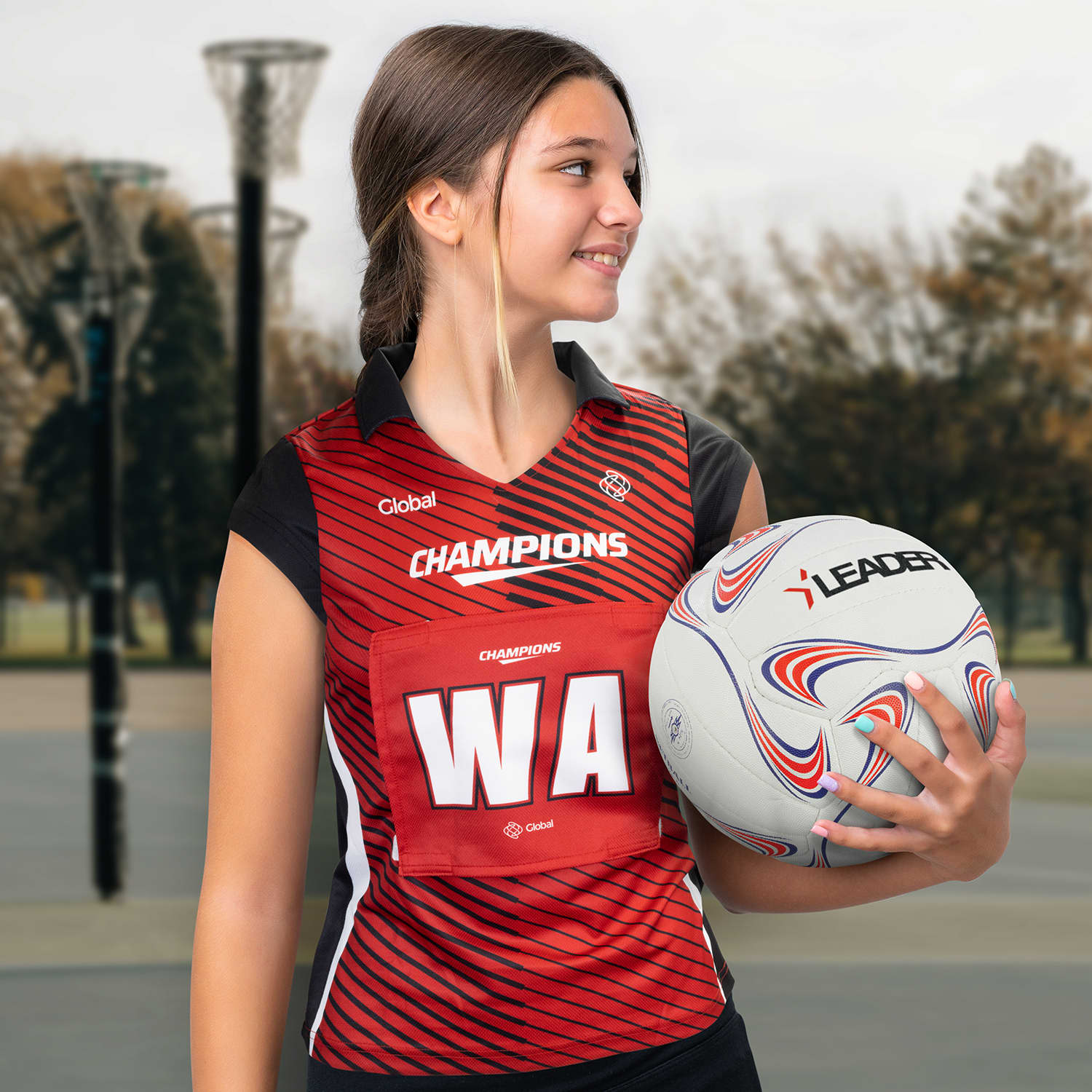 Custom Womens Netball Bib [3-123361]