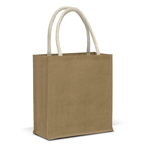 Lanza Starch Jute Tote Bag [3-123582]