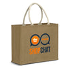 Modena Starch Jute Tote Bag [3-123583]