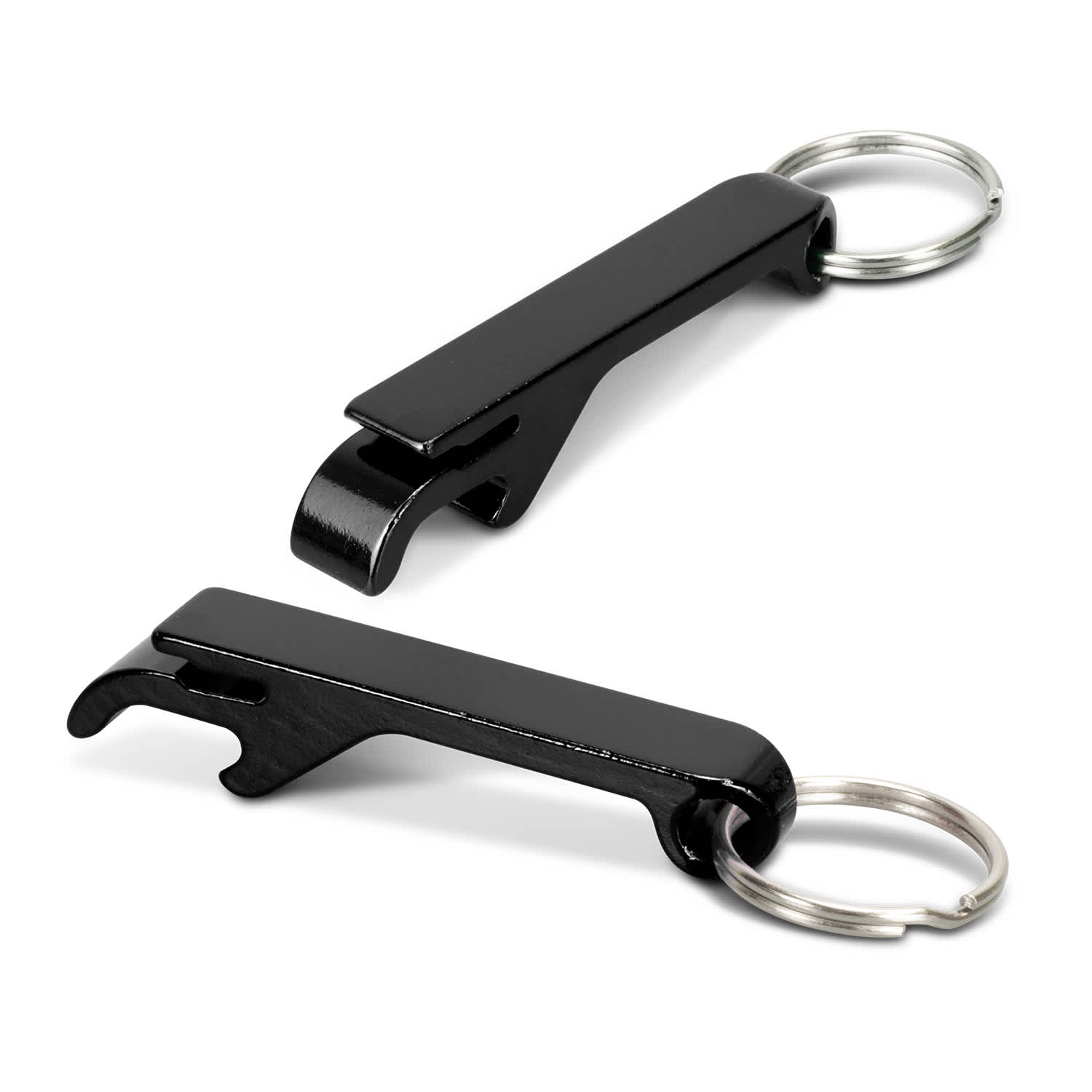 Snappy Metal Bottle Opener Key Ring [3-123584]