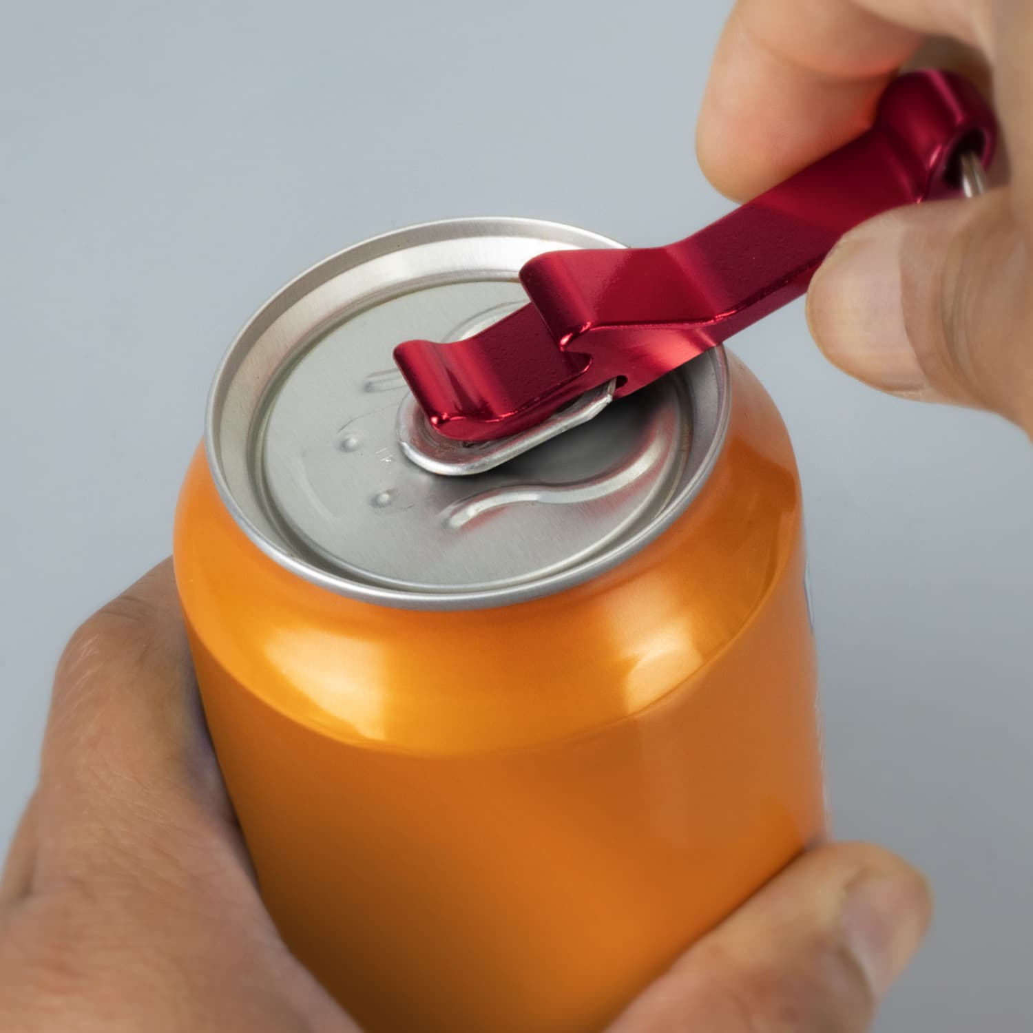 Snappy Metal Bottle Opener Key Ring [3-123584]