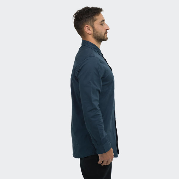 TRENDSWEAR Parker Mens Poplin Shirt [3-123607]