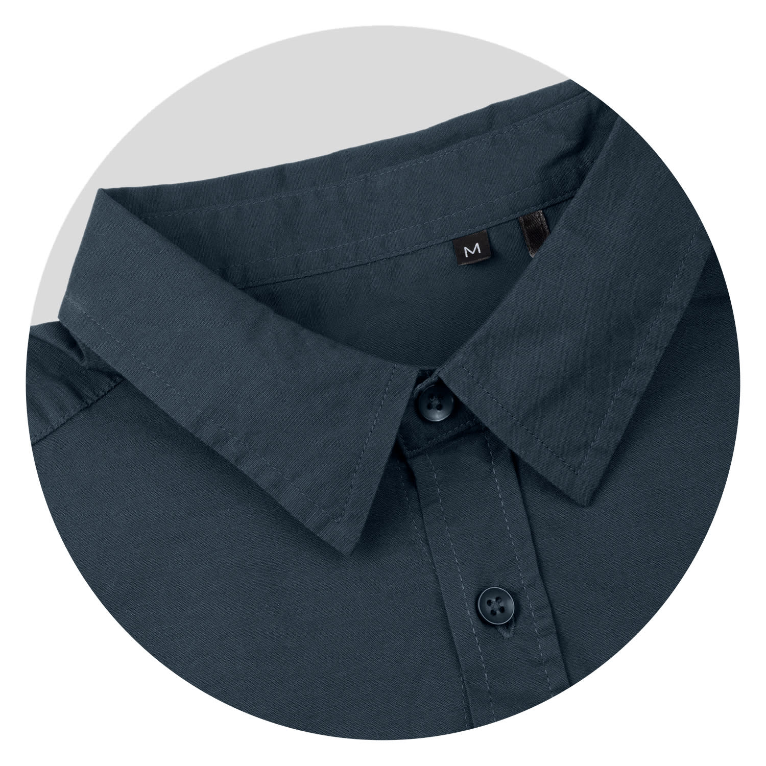 TRENDSWEAR Parker Mens Poplin Shirt [3-123607]