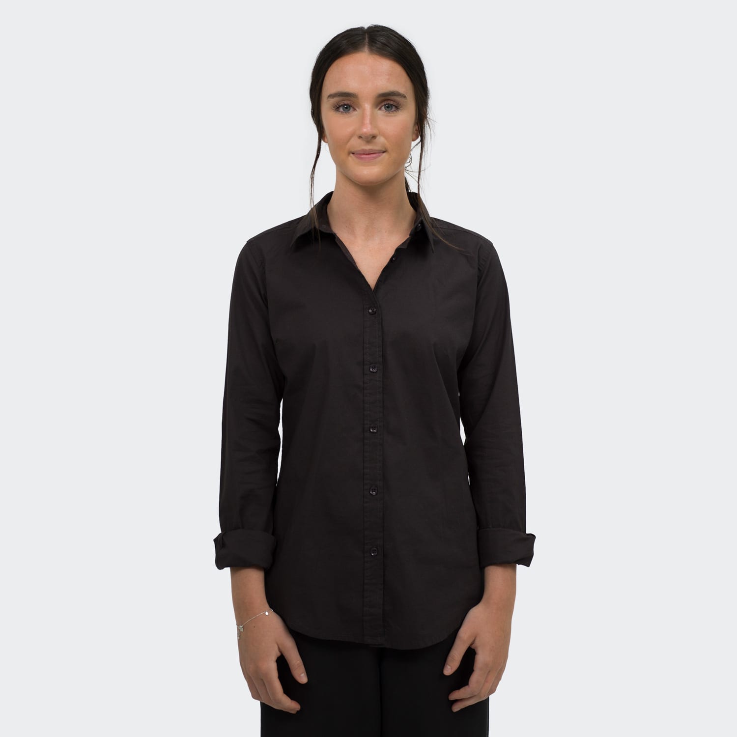 TRENDSWEAR Parker Womens Poplin Shirt [3-123608]