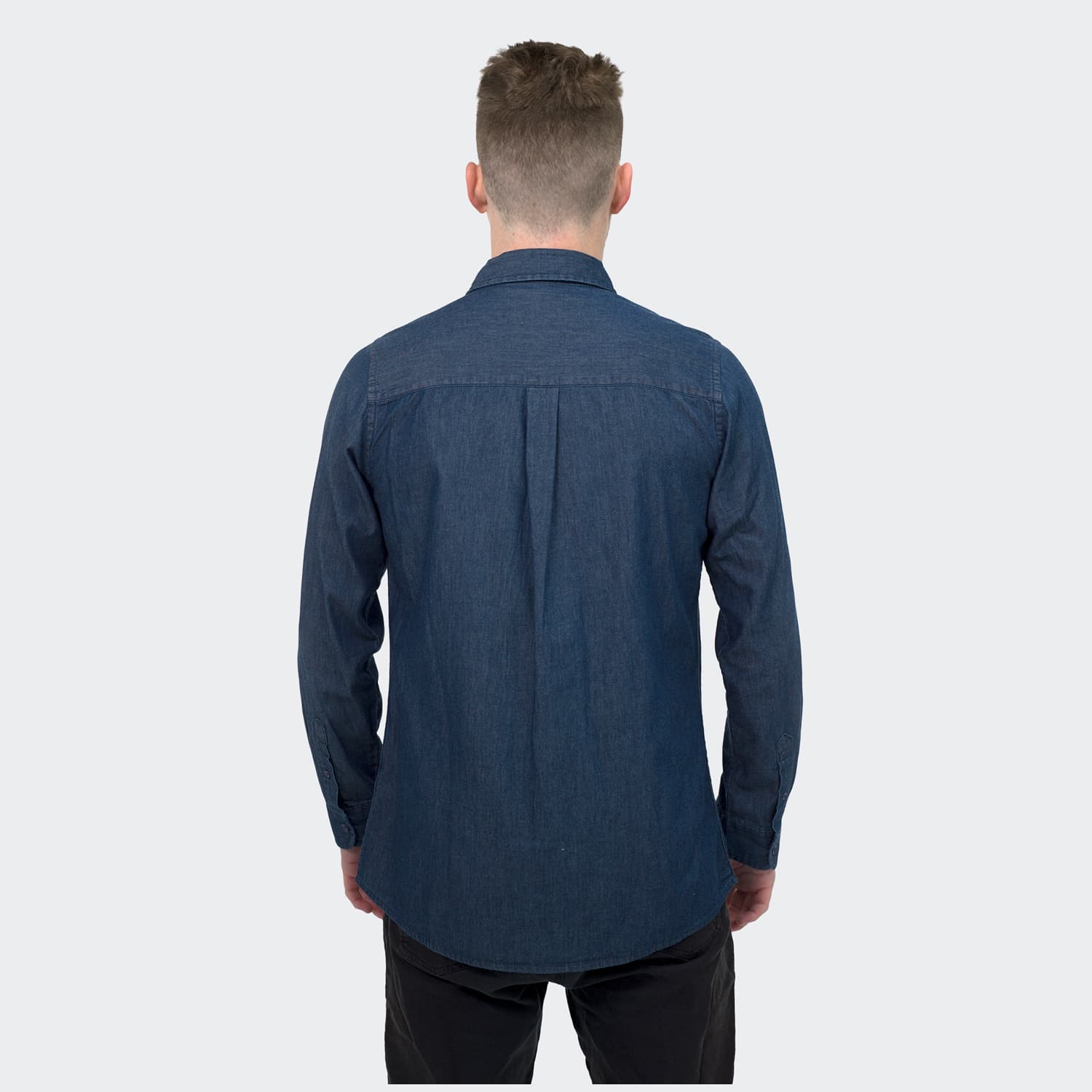 TRENDSWEAR Chester Mens Denim Shirt [3-123609]