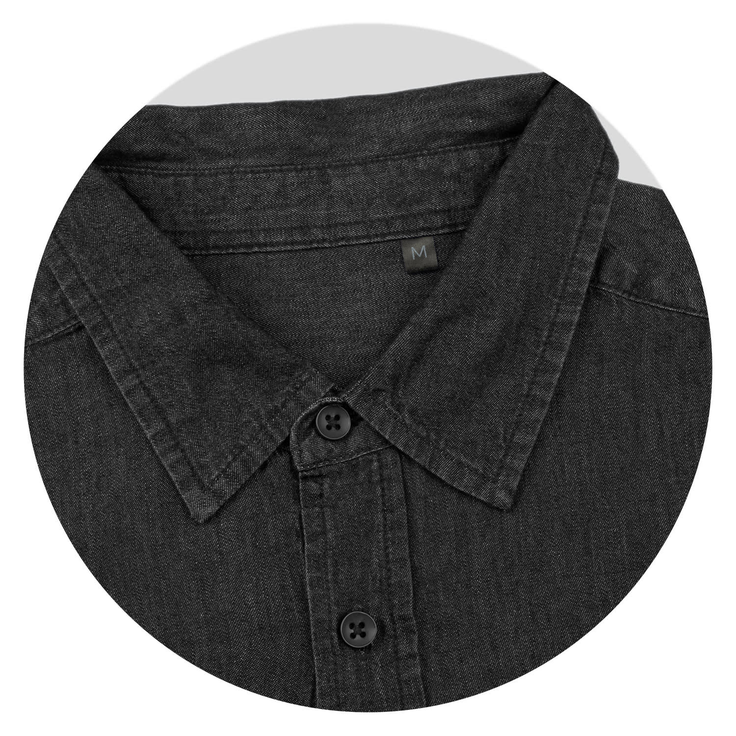 TRENDSWEAR Chester Mens Denim Shirt [3-123609]