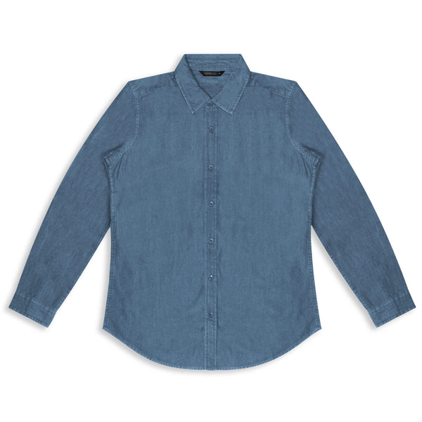 TRENDSWEAR Chester Mens Denim Shirt [3-123609]