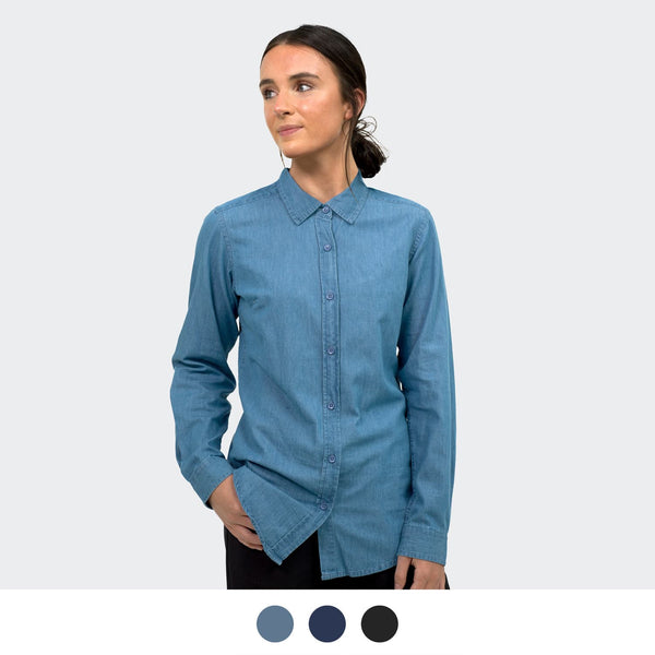 TRENDSWEAR Chester Womens Denim Shirt [3-123610]