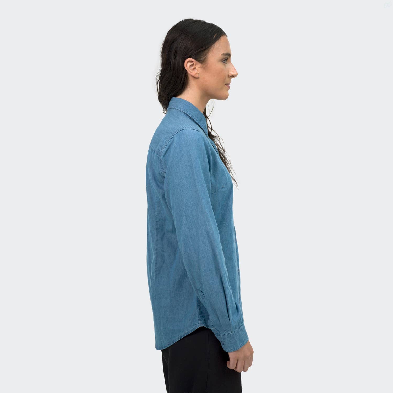 TRENDSWEAR Chester Womens Denim Shirt [3-123610]