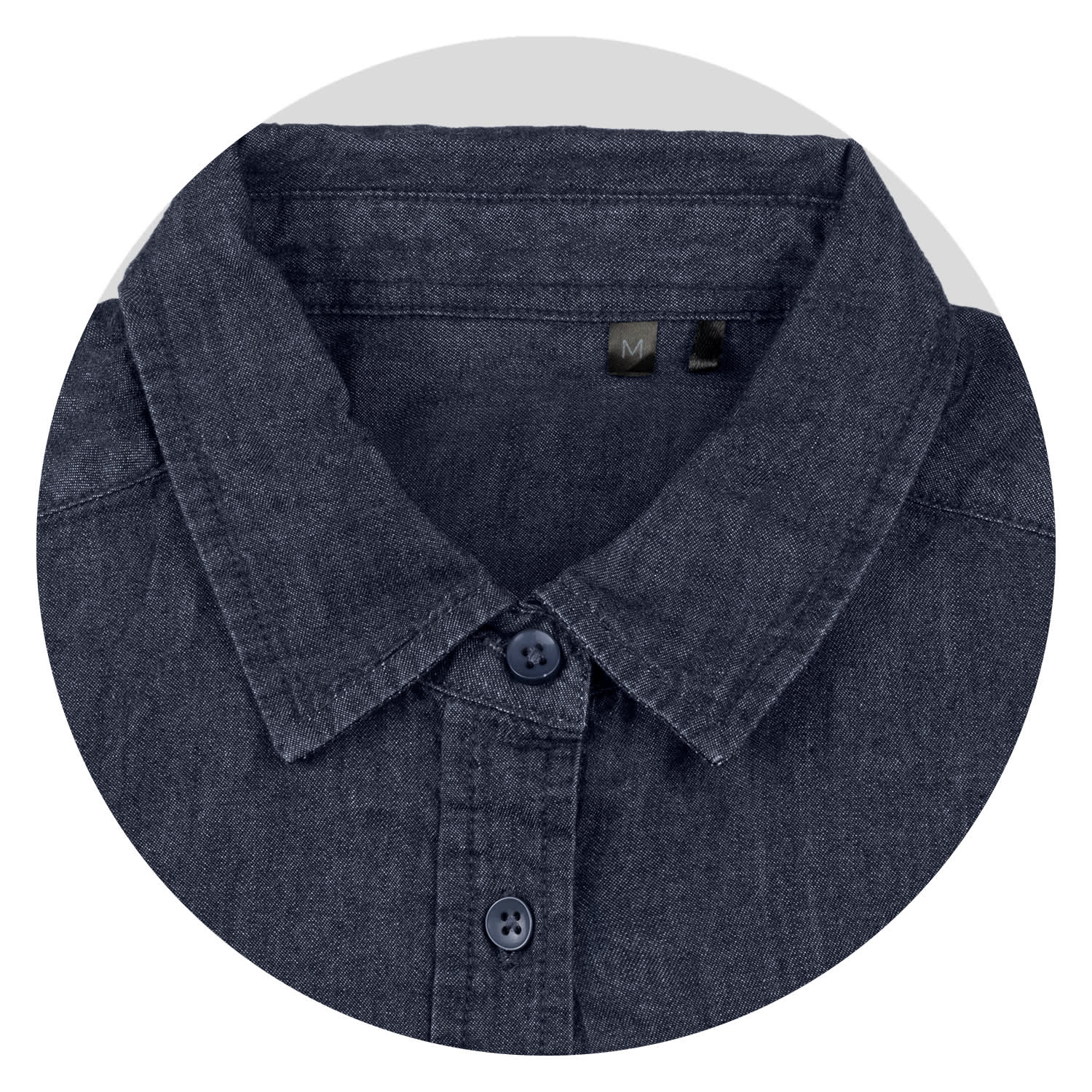 TRENDSWEAR Chester Womens Denim Shirt [3-123610]