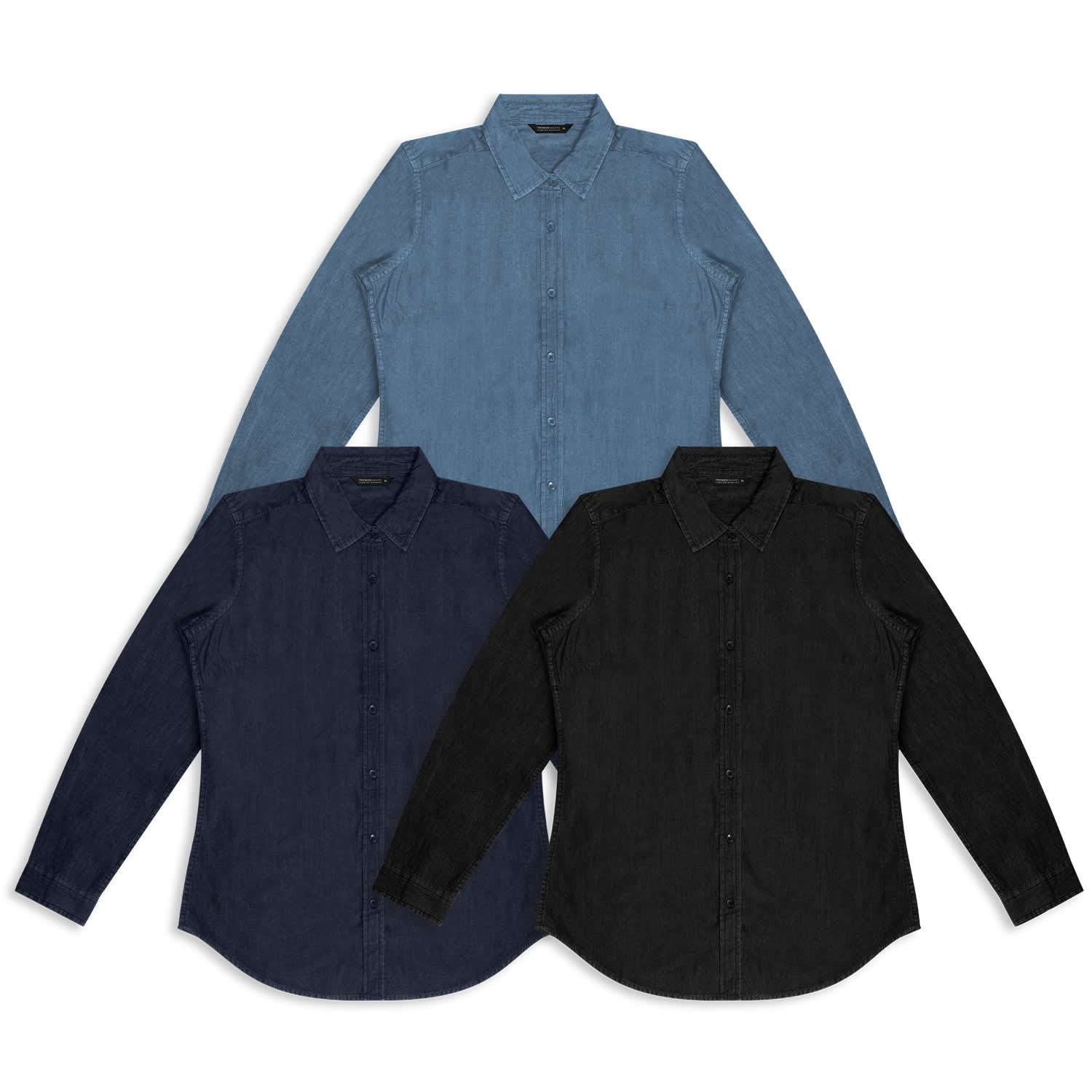 TRENDSWEAR Chester Womens Denim Shirt [3-123610]