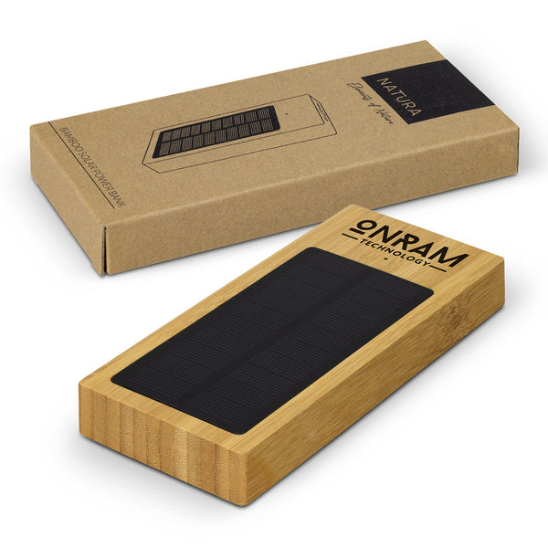 NATURA Bamboo Solar Power Bank [3-123651]