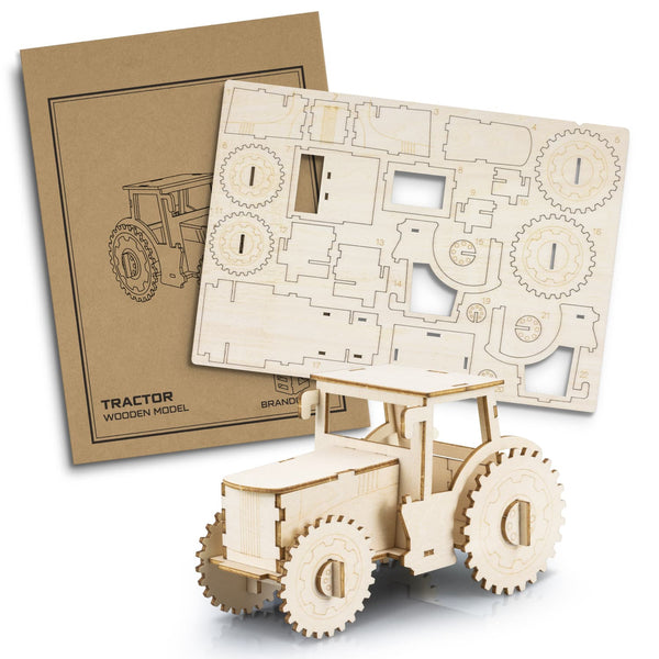 BRANDCRAFT Tractor Wooden Model [3-124026]