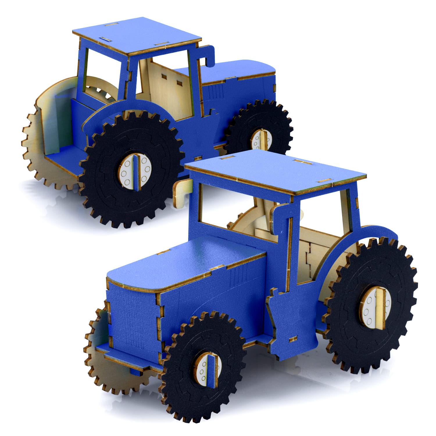 BRANDCRAFT Tractor Wooden Model [3-124026]