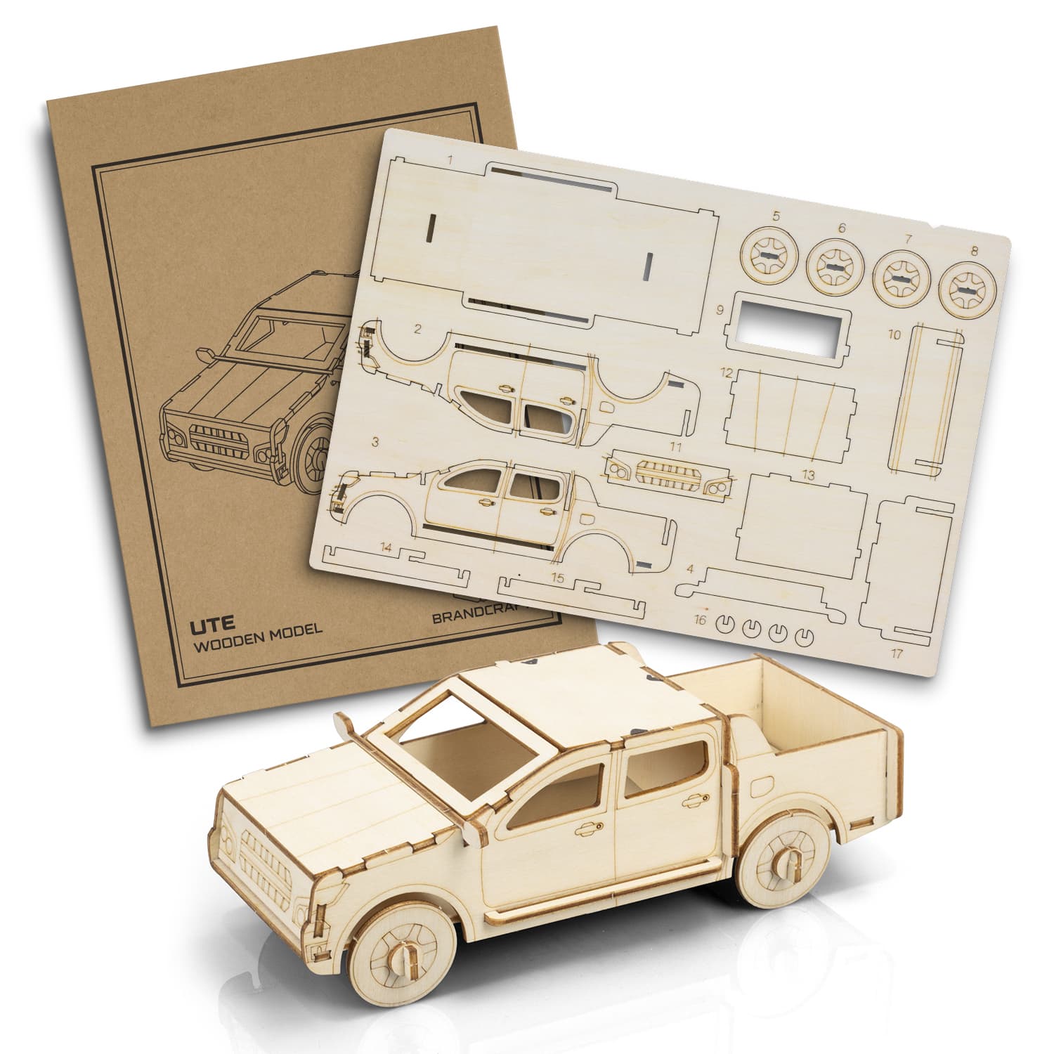 BRANDCRAFT UTE Wooden Model [3-124027]