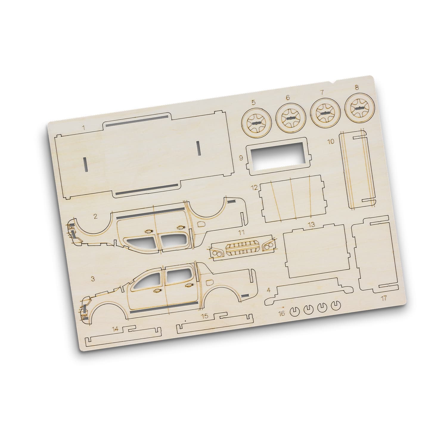 BRANDCRAFT UTE Wooden Model [3-124027]