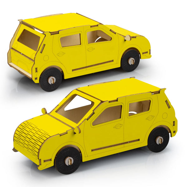 BRANDCRAFT Hatchback Car Wooden Model [3-124028]