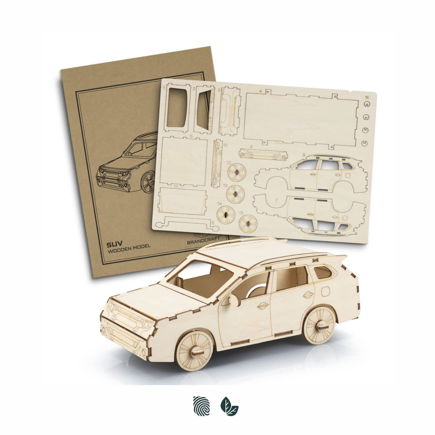 BRANDCRAFT SUV Wooden Model [3-124029]