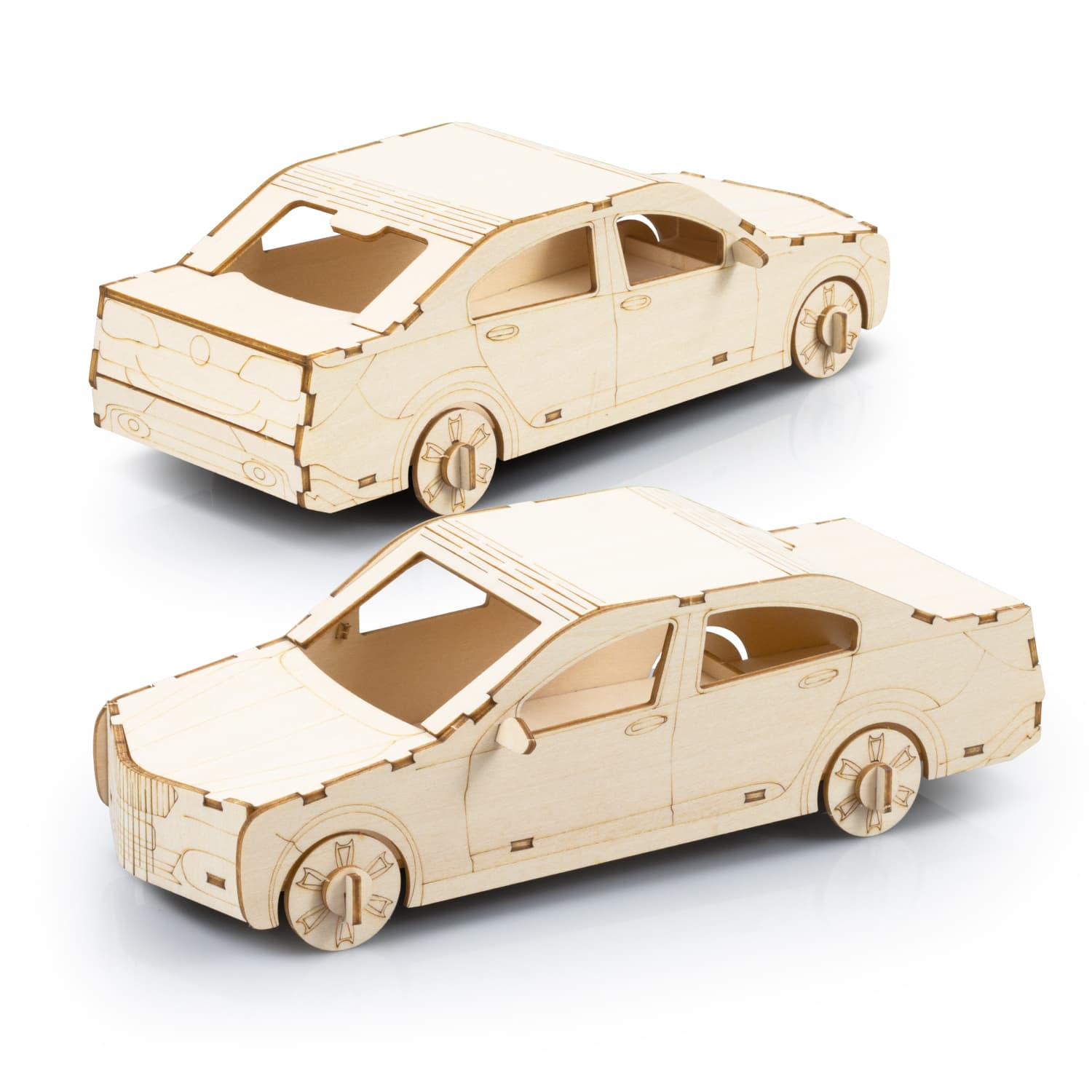 BRANDCRAFT Sedan Car Wooden Model [3-124030]