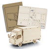 BRANDCRAFT Small Truck Wooden Model [3-124032]