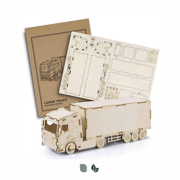 BRANDCRAFT Large Truck Wooden Model [3-124033]