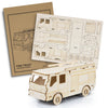 BRANDCRAFT Fire Truck Wooden Model [3-124034]